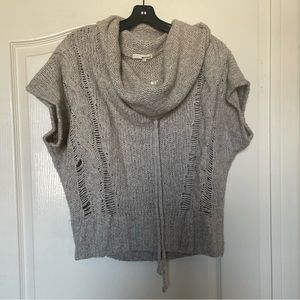 LA Made Cowl Neck Sweater Cover Up
